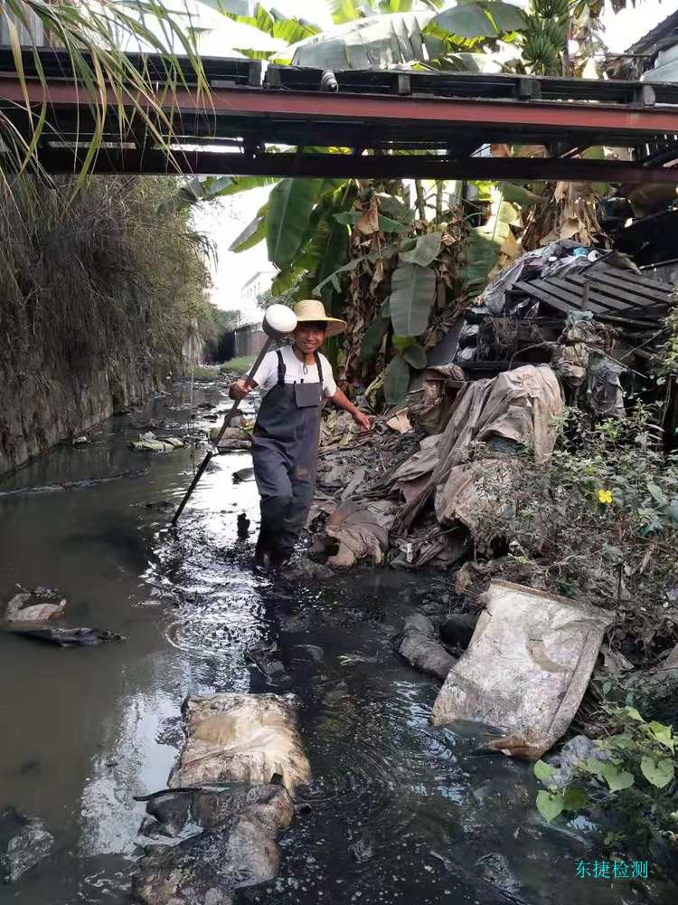 南京市明暗渠下水管道排口检测成图--排水管摸查