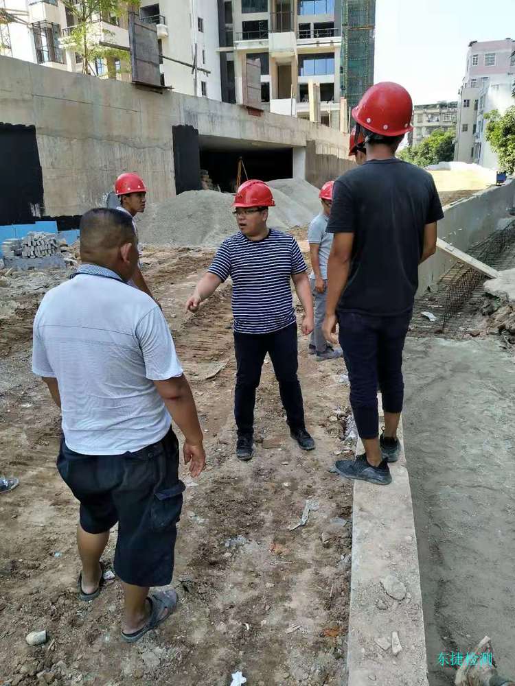 南京市同和房地产地块放桩点---测量放桩点